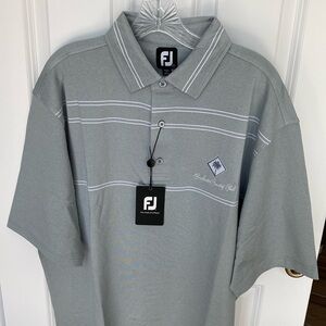 FJ men’s golf shirt from Bradenton Country Club. NWT
